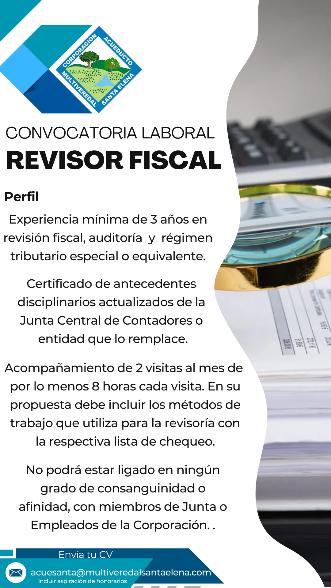 Convocatoria Revisor Fiscal